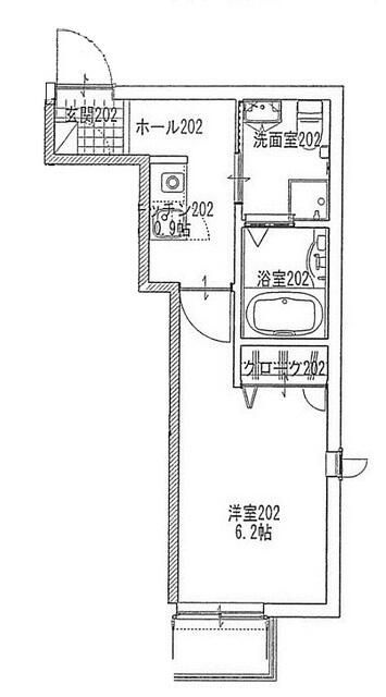 レイナ三宿の間取り