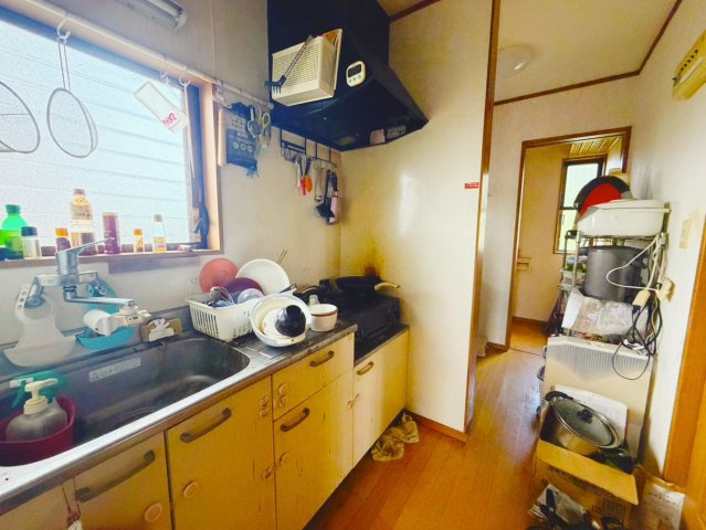 居住建物2棟セット♪真岡市砂ケ原中古住宅のキッチン