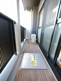 ズーム横浜のバルコニー