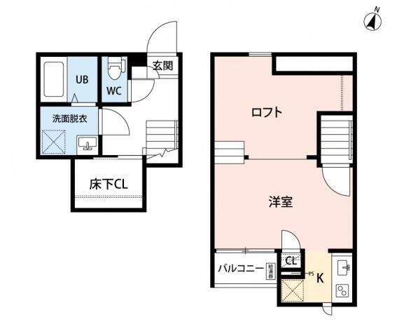 ＣＢ春日部カルモの間取り