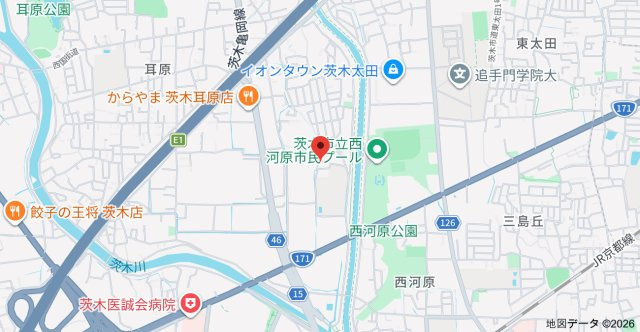 サンクリエイトⅡBの地図