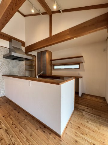 ☆★☆11月完成見学会開催☆★☆横手町戸建てのキッチン
