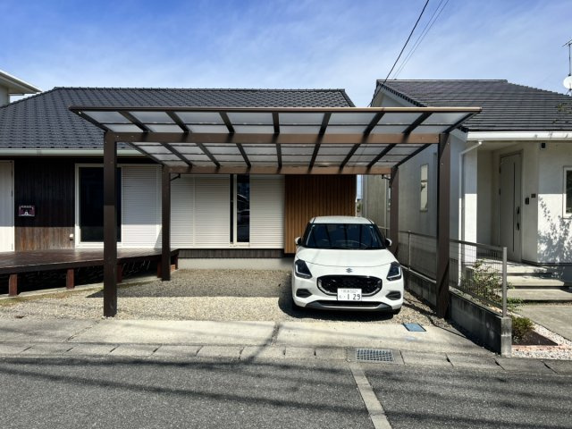 ☆★☆11月完成見学会開催☆★☆横手町戸建ての駐車場