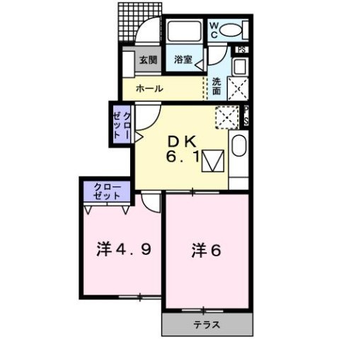 ポポラーレ・ミーチＡの間取り