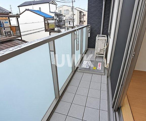 シャーメゾン竹田のバルコニー