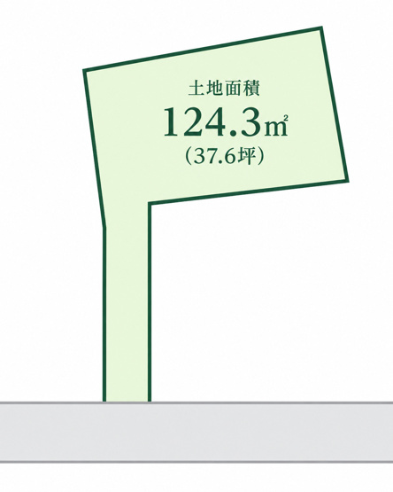 【土地図】 | ◆多摩区栗谷2丁目　売地◆