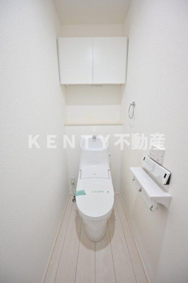【トイレ】 | 南品川戸建 | ゆったりとした空間のトイレです