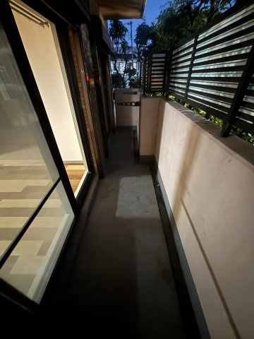 ストーク南塚口のバルコニー