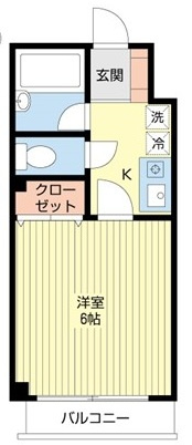 ネオ・クリスタルビル・ネジメの間取り|間取りです。