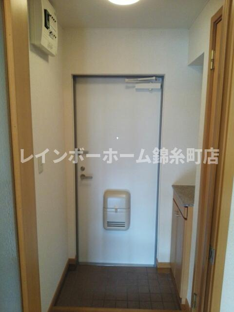 ベルコーポの玄関