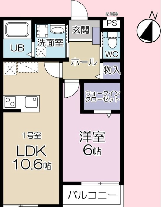Casa Camino Norteの間取り