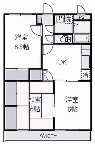 【間取り】 | バルパレー大竹