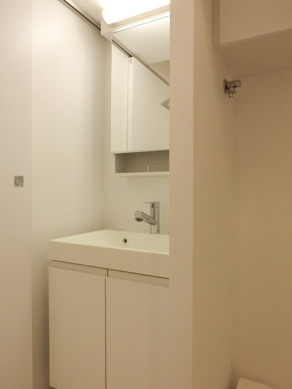 新品家具付きマンション東田町2(KaGood神奈川)の独立洗面台