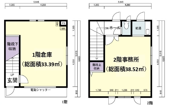 伊丹市荒牧６丁目の倉庫の間取り