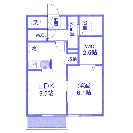 【間取り】 | サンシティ妙蓮寺Ｂ