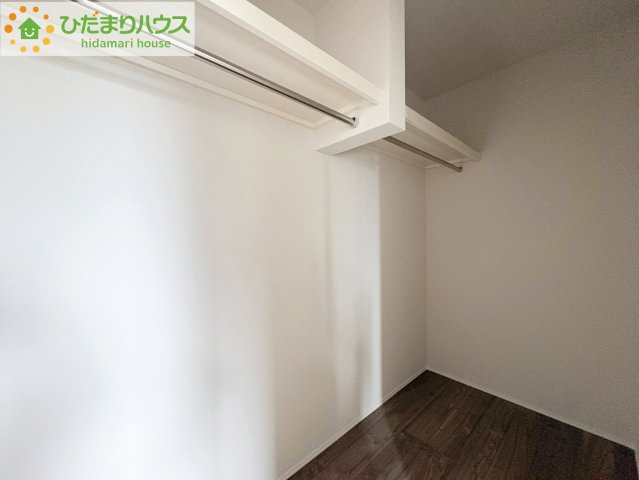 タマタウン金沢町　新築戸建　3号棟の収納|ウォークインクローゼットや納戸など収納を重視した実用性の高い間取りです！！