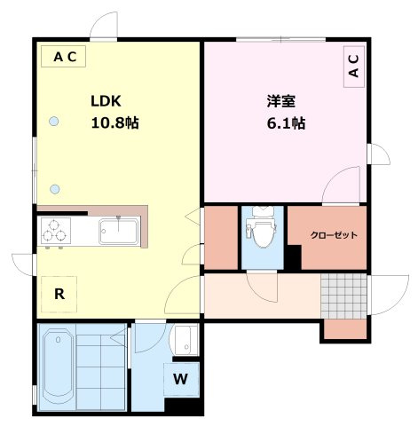 【間取り】 | Ｎフラット
