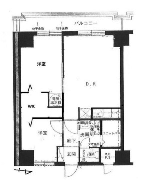 ダイアパレス北5条の間取り