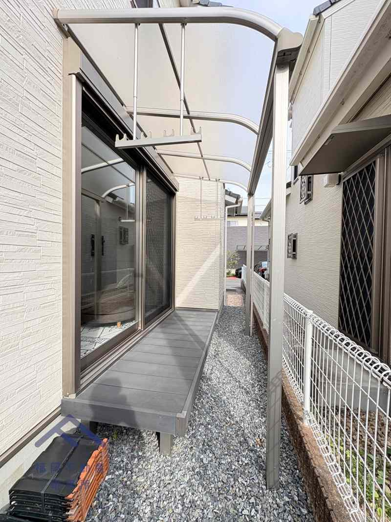 早良区原8丁目　戸建ての庭