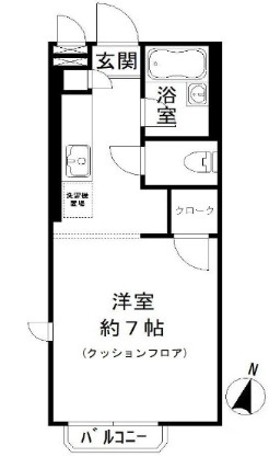 ラヴィアンヌ芦屋の間取り