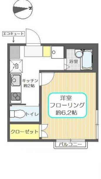 オーネスト西新井の間取り