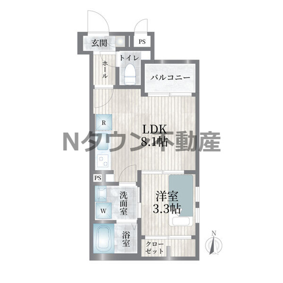 【間取り】 | Cherim浄心West | 間取りです
