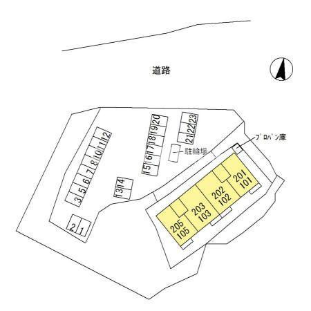 メゾン一刻館の区画図|当社、チルホームのHPもご覧ください(^^)/物件情報多数♪