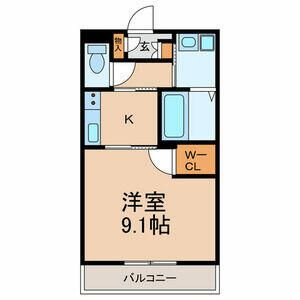 ディリジェント　サトウⅡの間取り