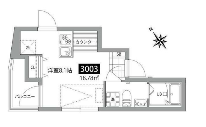 ガーデンテラス代々木上原の間取り