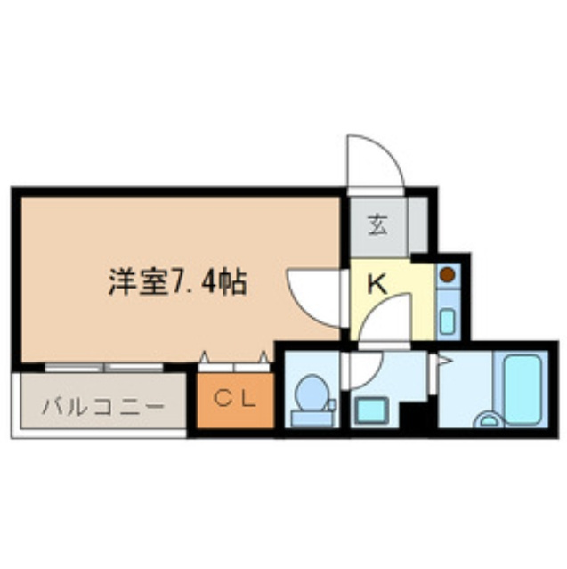 ビルクリバラの間取り