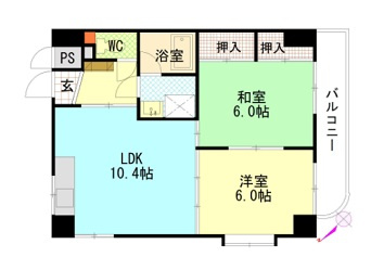 ケンゾービルの間取り