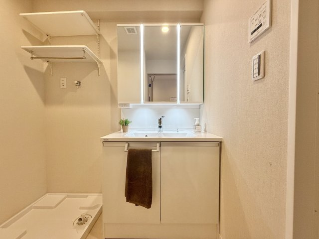 ライオンズシティ東別院の洗面所