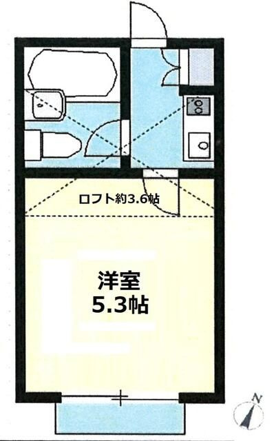 フェリーチェ蓮沼の間取り
