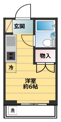ノーブル中原の間取り