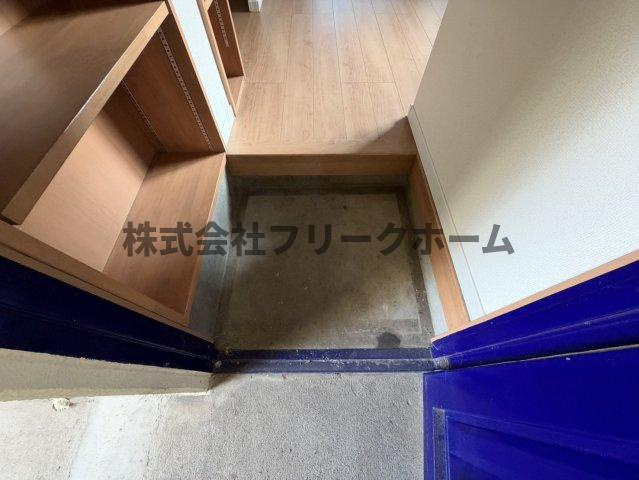 コーポサクライの玄関