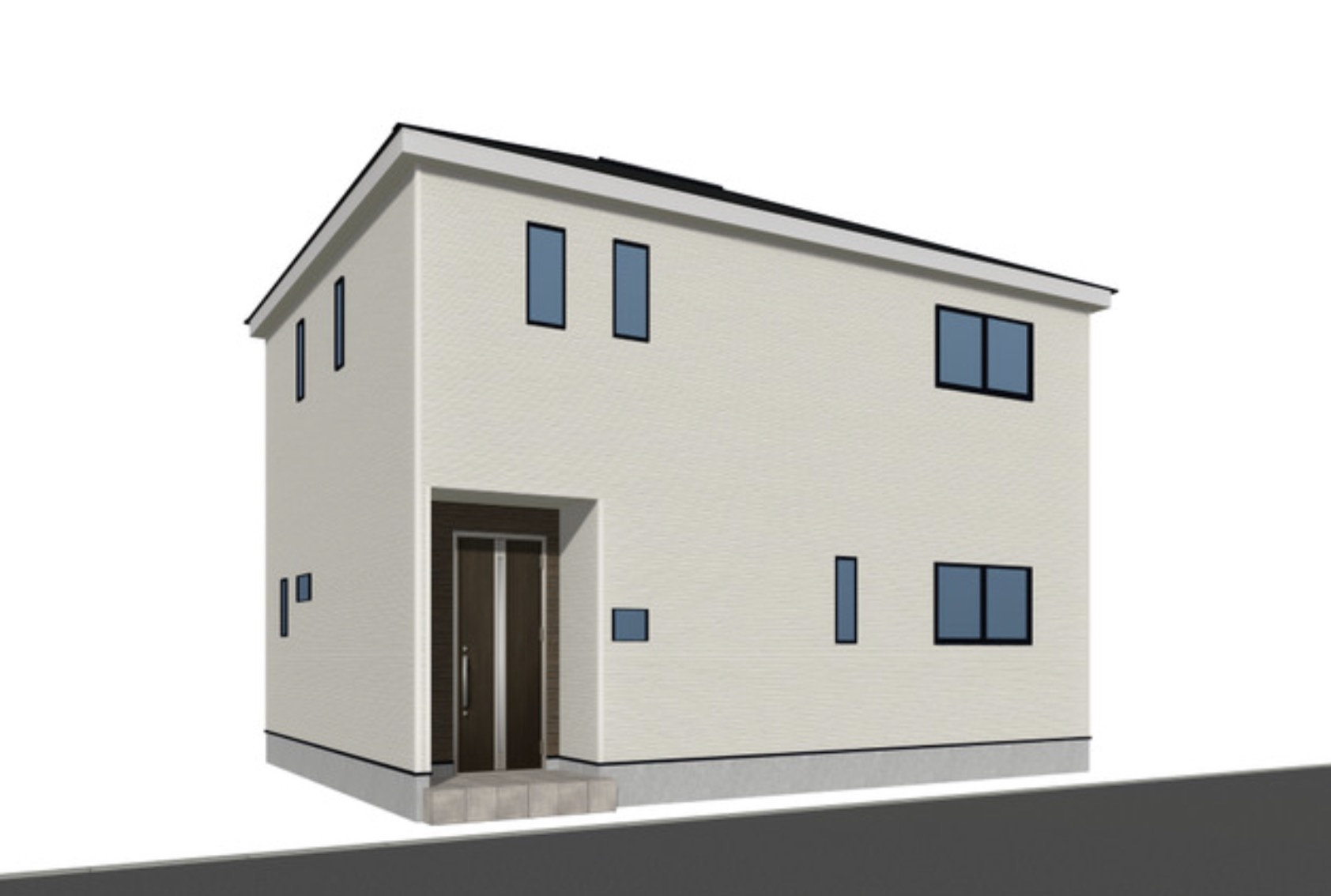 [新築住宅] 児玉郡上里町勅使河原 第18 全2棟の完成予想図