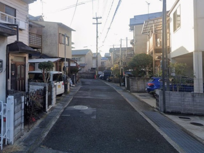 【前面道路含む現地写真】 | 山科区川田中畑町　中古戸建（賃貸オーナーチェンジ）