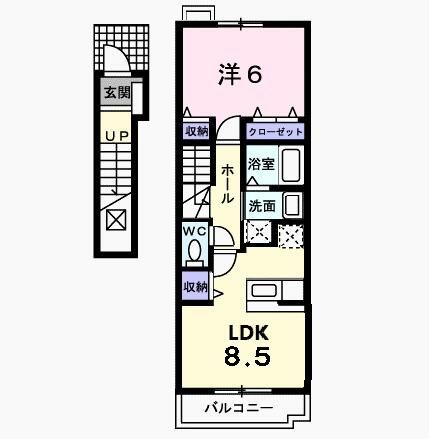 メイプルメゾン高野台の間取り