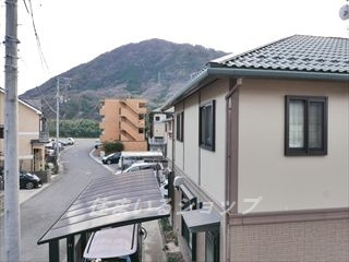 フローラル清水　Ｂ棟の展望|募集のお部屋（202号室）からの眺望です！