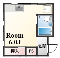 オリーブマンションの間取り