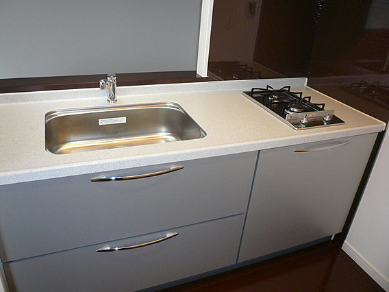 神戸市灘区中郷町４丁目の賃貸マンションのキッチン