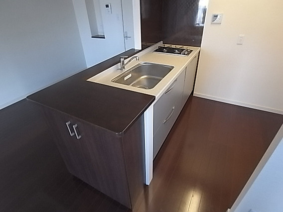 神戸市灘区中郷町４丁目の賃貸マンションのキッチン
