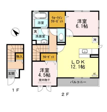 【間取り】 | エストソーレ