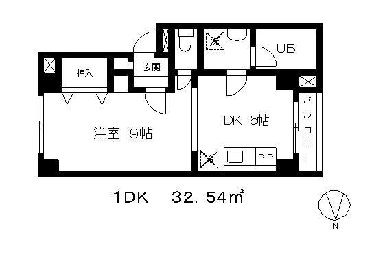 第一大久保マンションの間取り