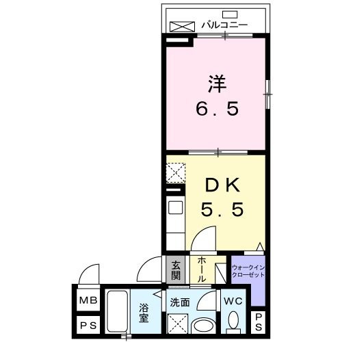 ヴィラージュ北沢の間取り