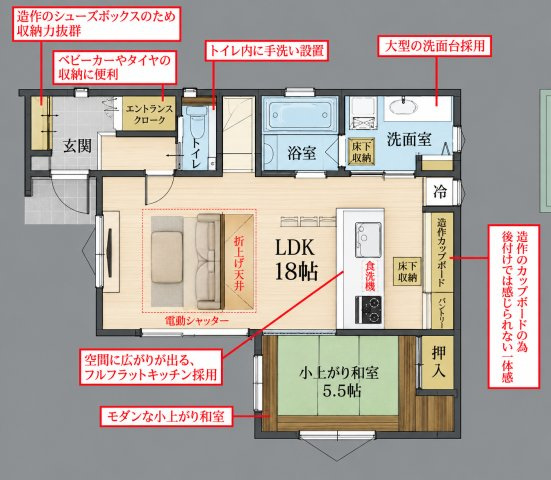 三芳町藤久保　第27期の間取り