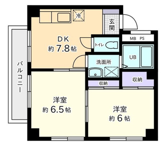 【間取り】 | リバティーハイム田端 | 間取りです。