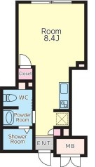 【間取り】 | エムズレーベル西日暮里 | 間取りです。
