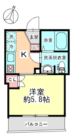 SOLEIL　～ソレイユ～の間取り