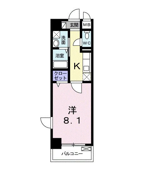 アルカディア世田谷の間取り
